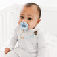 Cutie PAT Flat (0m+) Pacifier + Teether