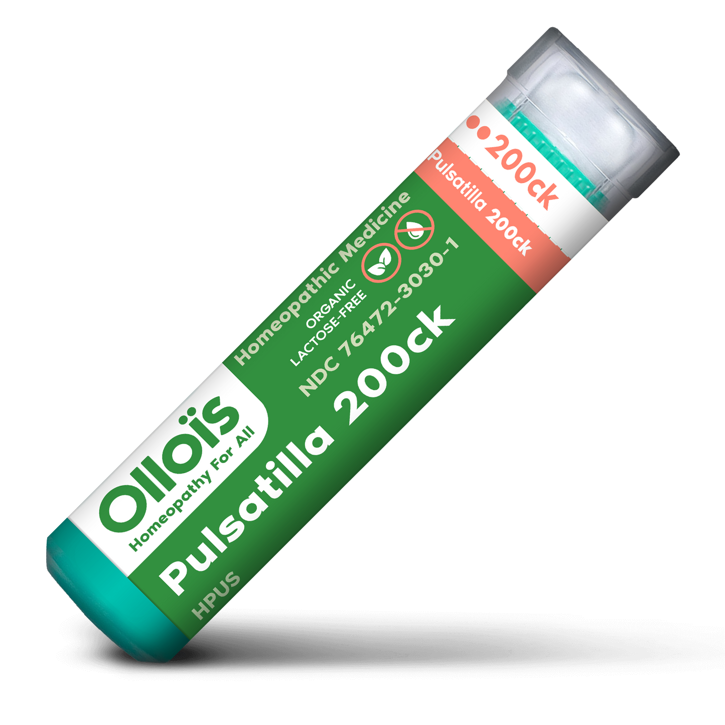 Olloïs Pulsatilla 200CK Vegan Organic kosher, 80 Pellets