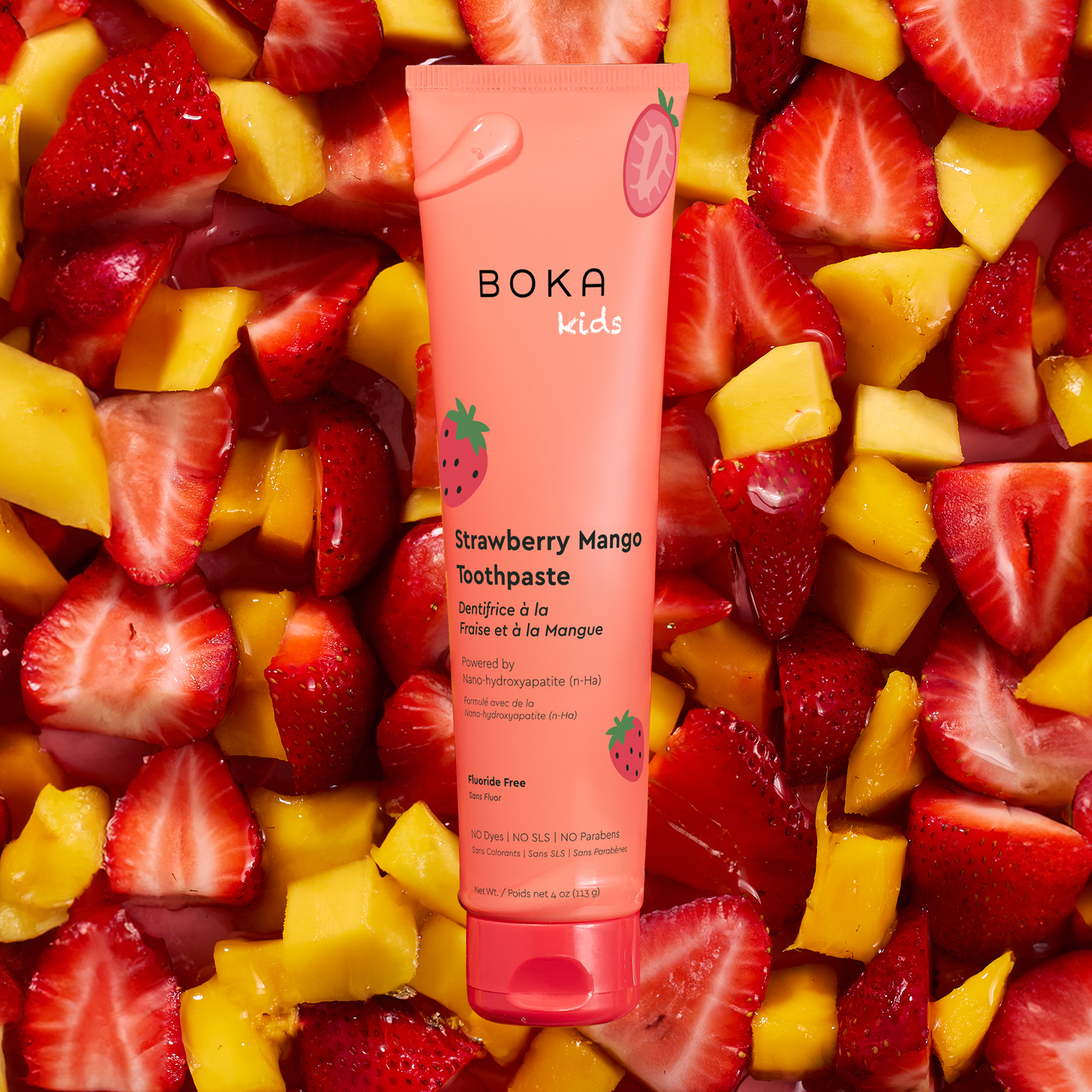Strawberry Mango n-Ha Toothpaste