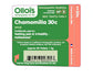 Olloïs Chamomilla 30C Vegan Organic, 80 Homeopathic Pellets