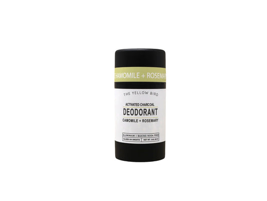 Activated Charcoal Chamomile + Rosemary Deodarant
