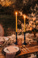 Pair of Hand-Dipped Beeswax Taper Candles
