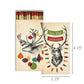 Matches - Decorated Stags