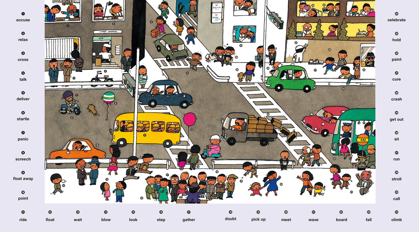 Taro Gomi's Big Book of Verbs