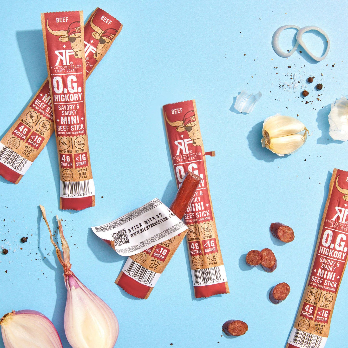 MINI O.G. Hickory Beef Stick .5oz (24ct)