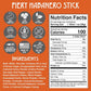 Fiery Habanero Beef Stick - 24 Pack