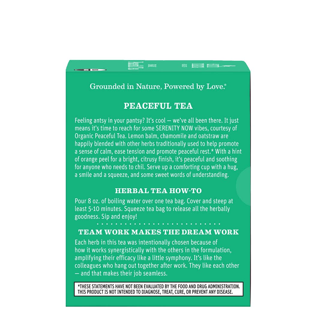 Organic Peaceful Tea