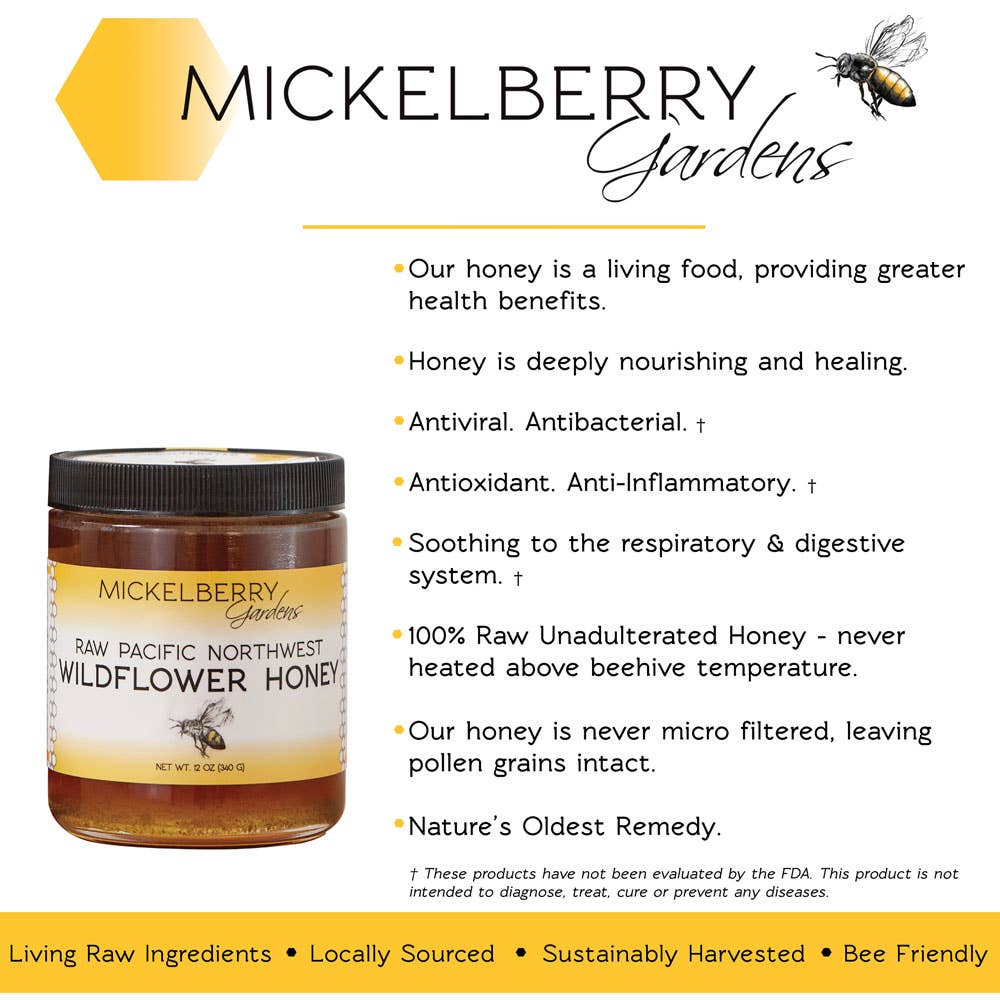 Raw Wildflower Honey — nature's oldest remedy