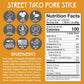Street Taco Pork Stick - 24 Pack