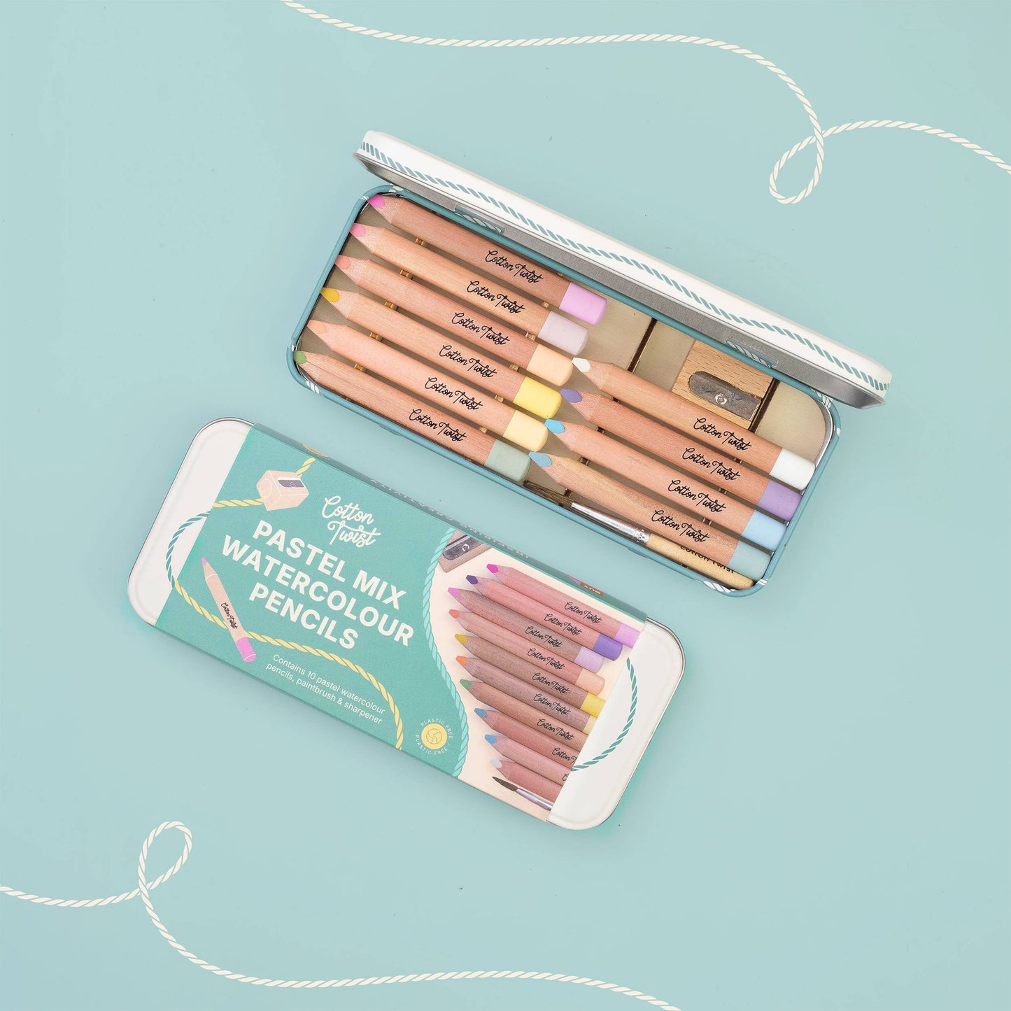 Pastel Mix Watercolour Pencils Set