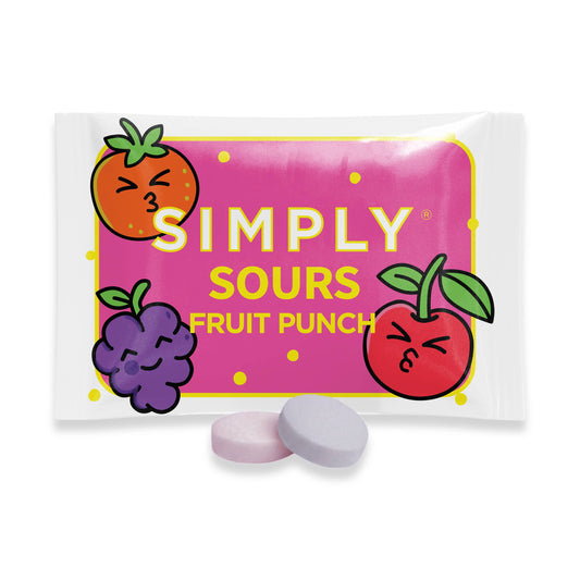 Simply Individually Wrapped Sours - Fruit Punch