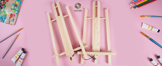 Wood easel