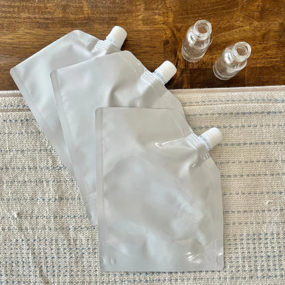 refill lotion bags