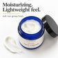 Open jar of Rose Face Cream showing its lightweight, non-greasy moisturizing texture by The Yellow Bird