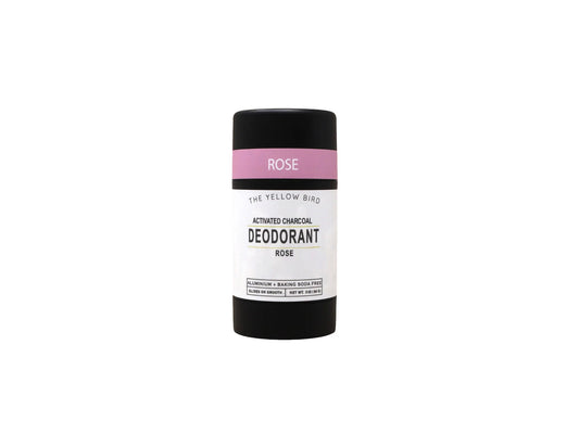 Activated Charcoal Rose Deodorant