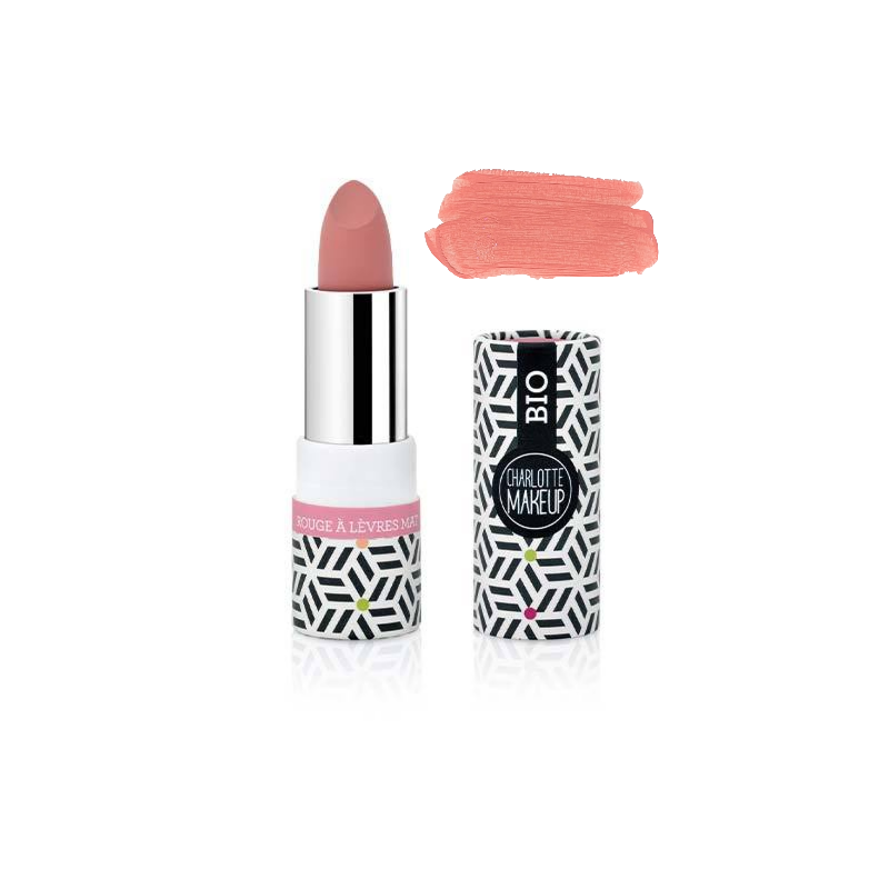 Organic matte lipstick - Poppy