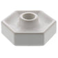 Hexagon Ceramic Taper Holder - Matte White