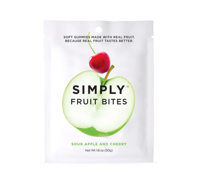 Fruit Bites - Sour Apple & Cherry (1.8 oz Bags)
