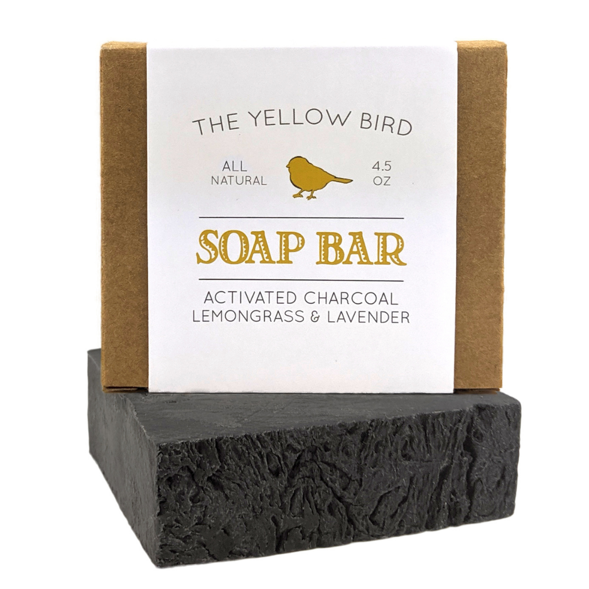 Activated Charcoal, Lavender, Lemongrass Soap Bar