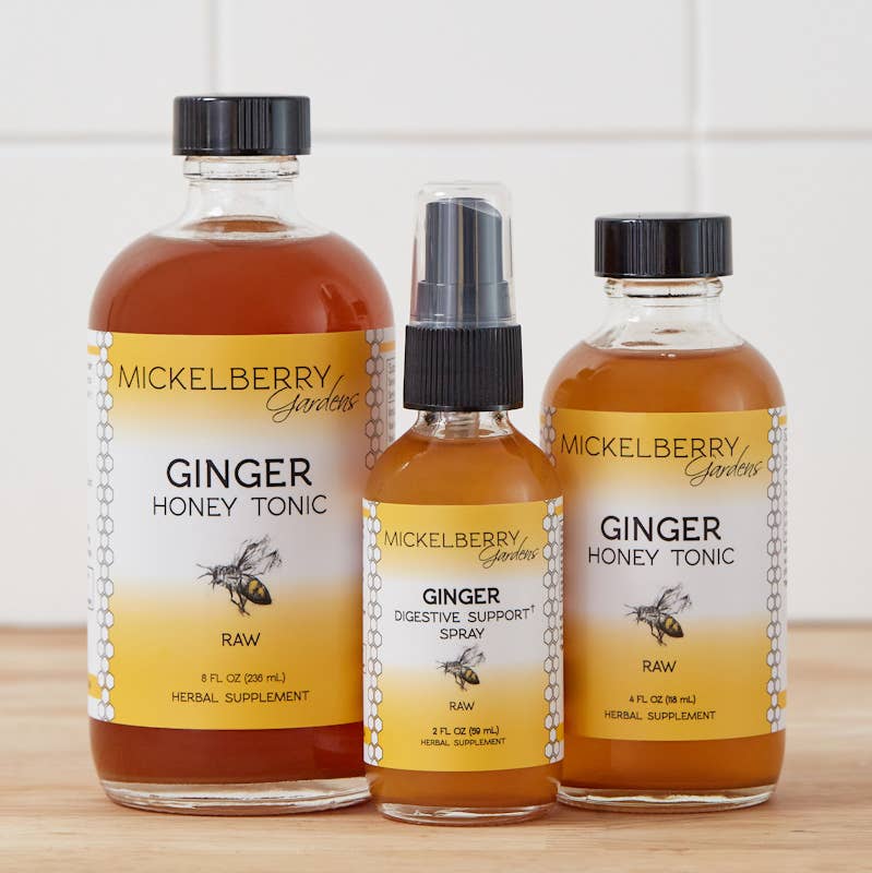 Ginger Honey Tonic: 4oz