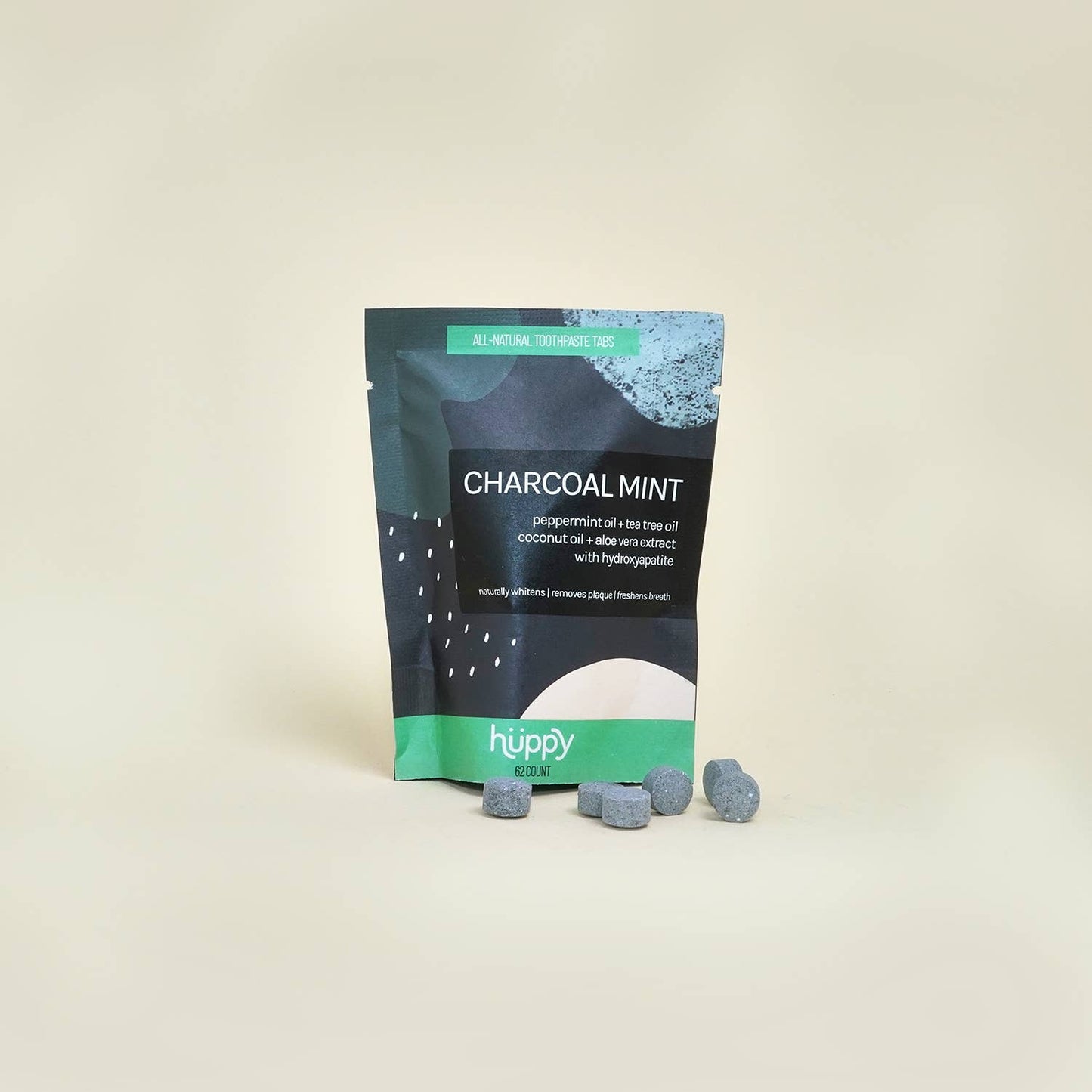 Toothpaste Tablets - Charcoal Mint - Refill BAG