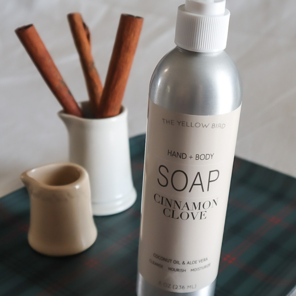 Cinnamon Clove Liquid Hand Soap and Body Wash