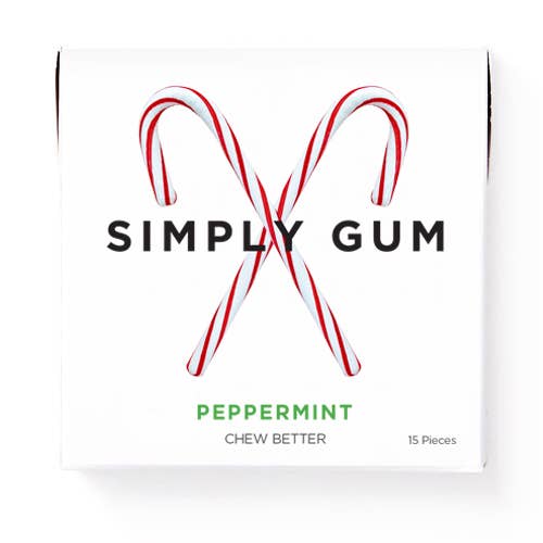 Holiday Natural Peppermint Gum
