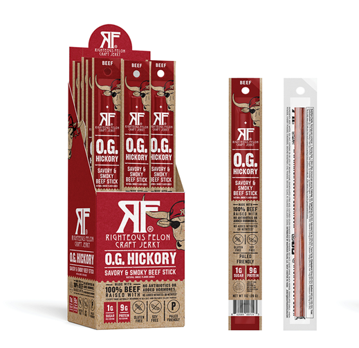 O.G. Hickory Beef Stick - 24 Pack