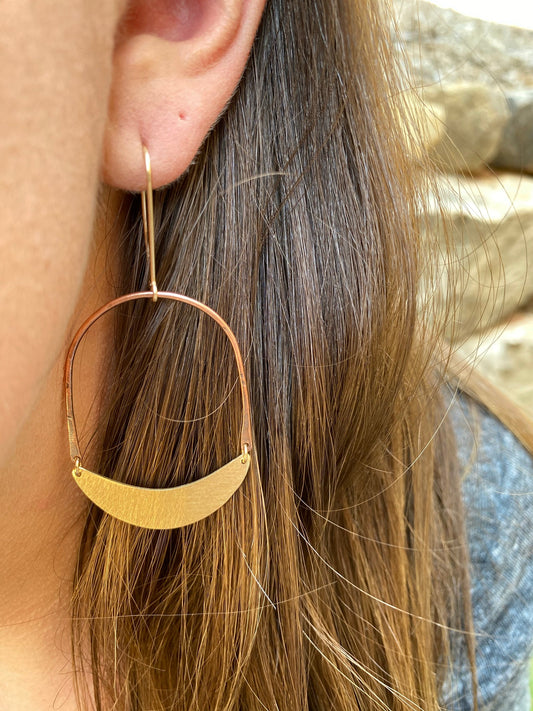 Sienna Crescent Earrings