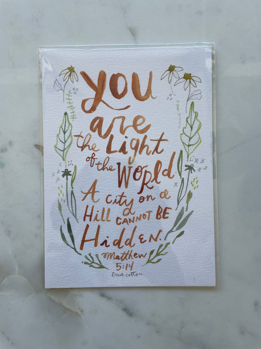 Matthew 5:14 Print