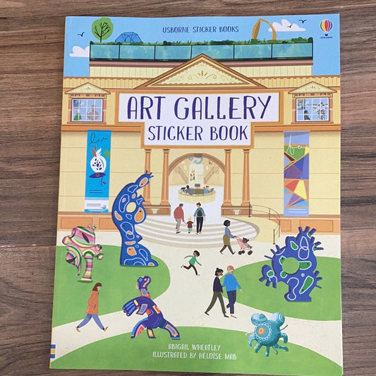 Art Gallery Sticker Book