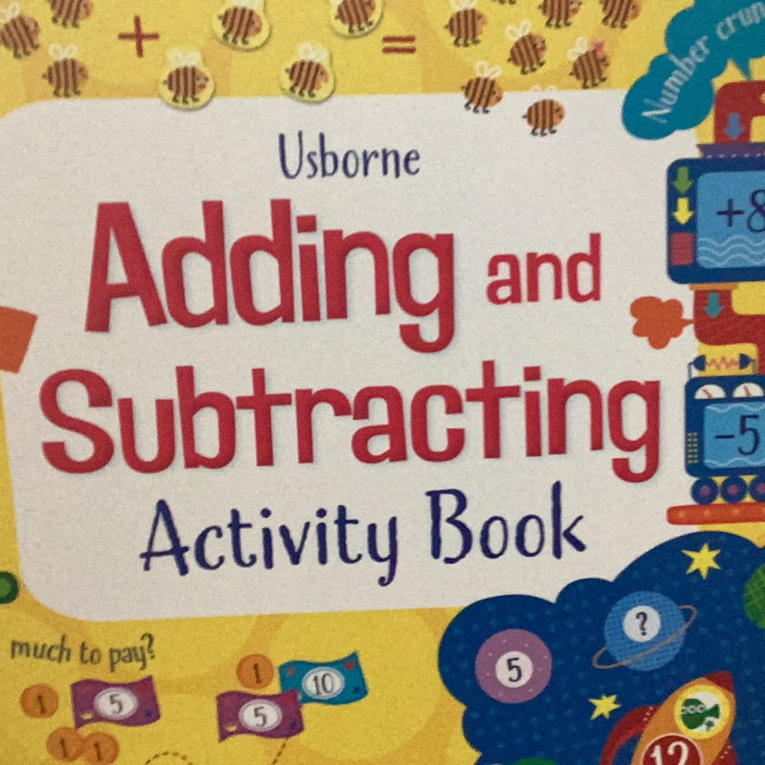 Adding & Subtracting Activity Book