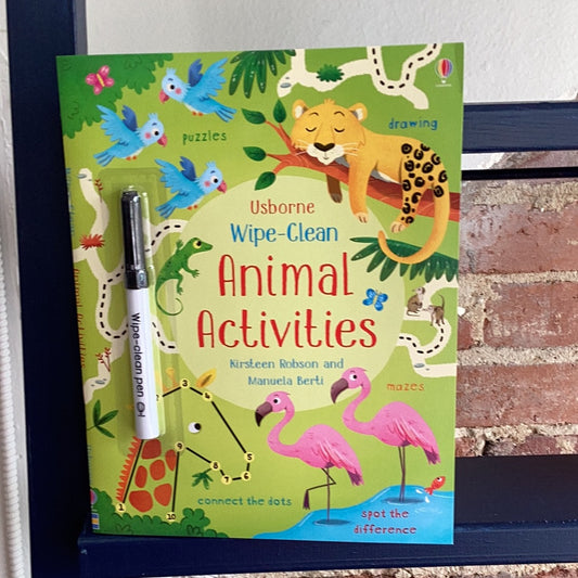 Wipe Clean Animal Activities