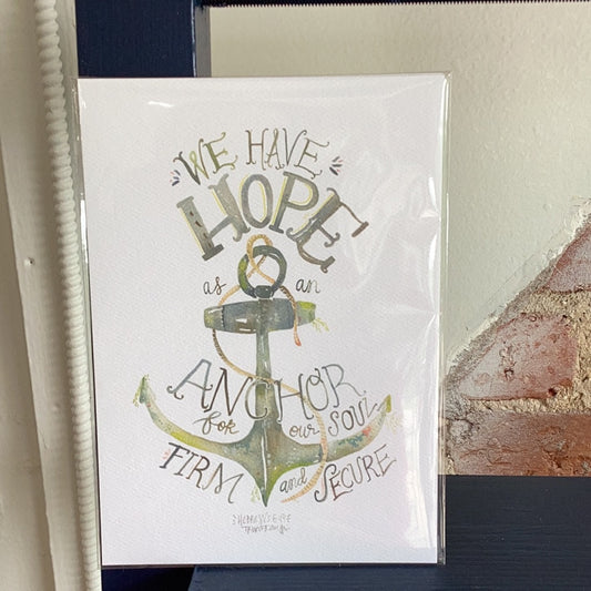 Hope Anchor Print