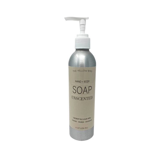 Unscented Liquid Hand Soap and Body Wash