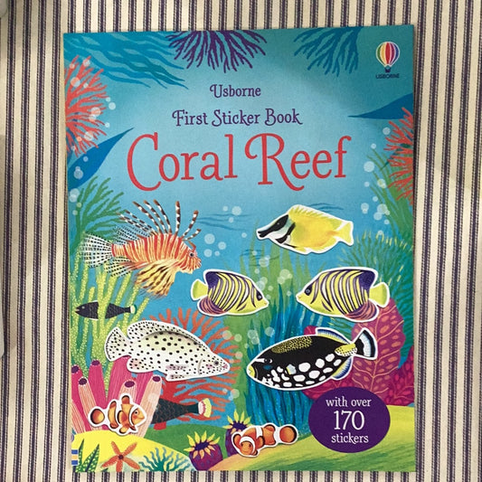 First Sticker Book Coral Reef