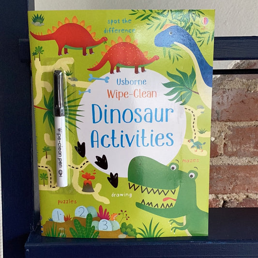 Wipe Clean Dinosaur Activities